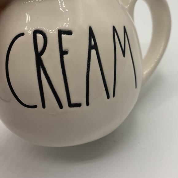Rae Dunn Cream large letters, small pitcher - Picture 7 of 7